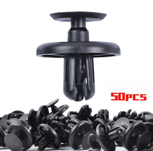 TEXTTAL 50PCS Plastic Retainer Clips, Engine Cover Fasteners Clips for Lexus & Toyota 2002-2019, Splash Shield Clips Replace OEM: 90467-07201