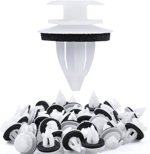 TEXTTAL 30PCS Door Trim Panel Retainer Clips, for BMW E90 E71 E70 E66 E63 E36 E46 320i 325Ci 325i 325xi 328Ci 328i 525i 530i M3 X5, Replace OEM: 51418224768, 51411973500