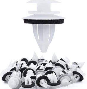 TEXTTAL 30PCS Door Trim Panel Retainer Clips, for BMW E90 E71 E70 E66 E63 E36 E46 320i 325Ci 325i 325xi 328Ci 328i 525i 530i M3 X5, Replace OEM: 51418224768, 51411973500