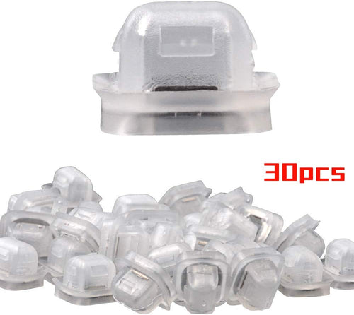 TEXTTAL 30PCS Door Panel Clips with Metal Insert - Interior Trim Clips for BMW E90 E92 E46 X5 E53 - Nylon Retainer Rivet Fastner, Replace OEM: 07149158194