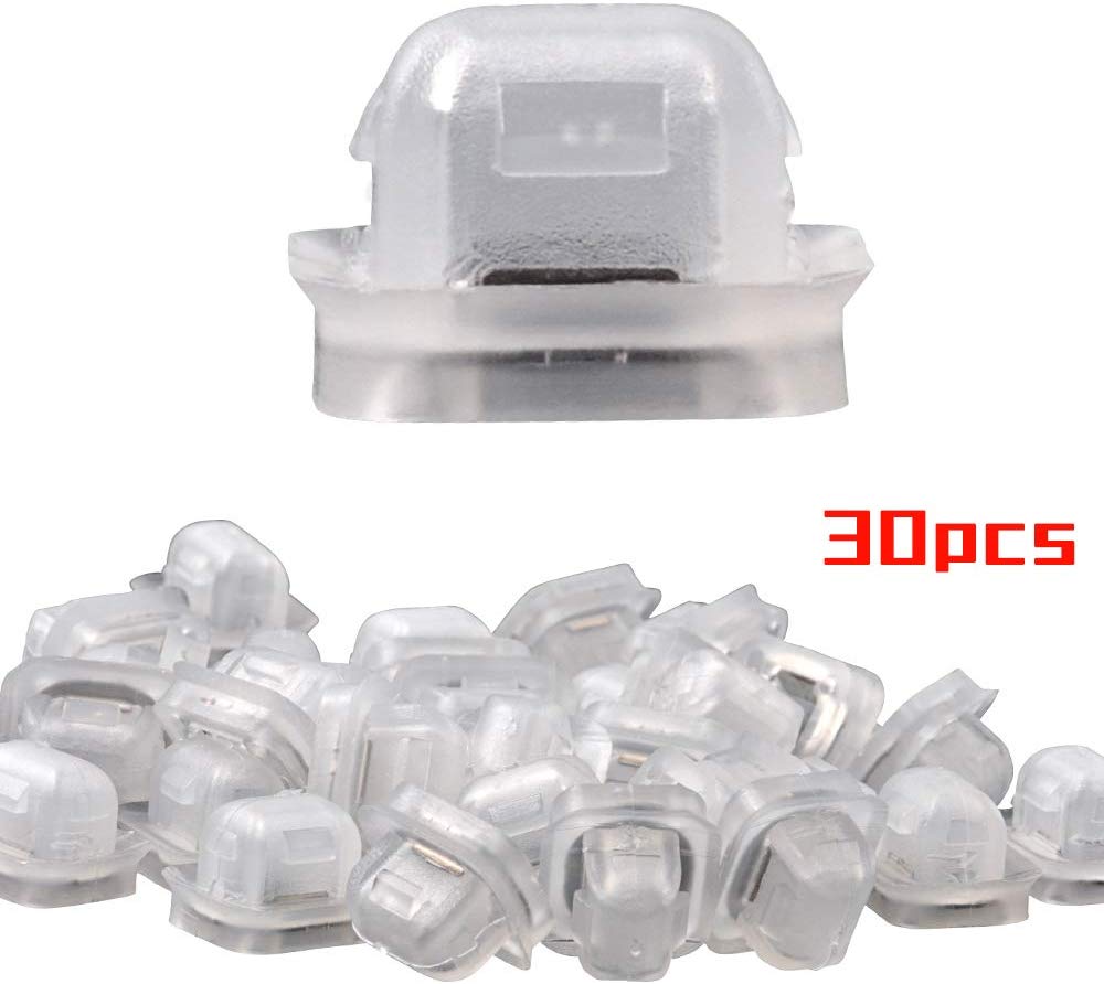 TEXTTAL 30PCS Door Panel Clips with Metal Insert - Interior Trim Clips for BMW E90 E92 E46 X5 E53 - Nylon Retainer Rivet Fastner, Replace OEM: 07149158194
